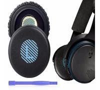 Cuscinetti auricolari di ricambio compatibili con cuffie Bose OE2 OE2i SoundLink On-Ear (nero e blu)