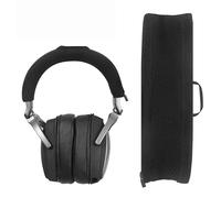 Cuscinetti auricolari di ricambio compatibili con cuffie da gioco ASUS ROG Delta Aura Sync USB-C cuffie da gioco, fascia nera