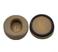 Cuscinetti auricolari di ricambio compatibili con cuffie Fiio Ft1 per un ascolto confortevole e una facile installazione con materiale per migliorare l'isolamento acustico in colore nero (uno beige)