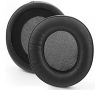 Cuscinetti auricolari di ricambio compatibili con cuffie Razer Nari, Nari Ultimate, Nari Essential, Kraken Kitty, Kraken Tournament Edition, in pelle e memory foam, colore nero