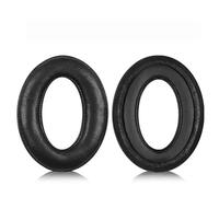 Cuscinetti auricolari di ricambio compatibili con cuffie Sennheiser HD598 HD599 HD558 HD515 HD518 HD555 HD558 HD595 PC360 PC373d cuffia di ricambio, combinazione in pelle di agnello nera