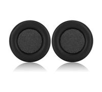 Cuscinetti auricolari di ricambio con rivestimento in pelle proteica per cuffie da gioco Corsair Virtuoso RGB Wireless SE, solo nero.