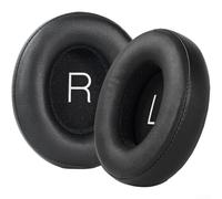 Cuscinetti auricolari di ricambio, confezione da 2 cuscinetti in memory foam per cuffie over-ear, vestibilità comoda, con isolamento acustico per un ascolto prolungato (nero 22B82)