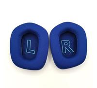 Cuscinetti auricolari di ricambio cuffie wireless da gioco per Logitech G733 G335 Cuscinetti auricolari in schiuma Accessori per cuffie con rivestimento in morbido tessuto a rete (Blu)