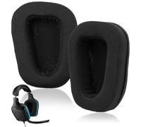 Cuscinetti auricolari di ricambio di alta qualità per cuffie Logitech Gaming - Compatibile con G935, G933, G930, G635, G633, G633S, G430, G431, G432, G433 - Memory foam, prestazioni audio migliorate