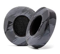 Cuscinetti auricolari di ricambio extra spessi per cuffie Beats Solo 2 e 3 wireless ON-Ear di Wicked Cushions - Pelle morbida, memory foam di lusso, adesivo forte | Antracite