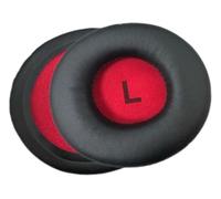 Cuscinetti auricolari di ricambio for cuffie OneOdio Studio PRO10 PRO30 PRO50, cuscinetti in memory foam for isolamento acustico for monitoraggio in studio e uso DJ(Black and Red)