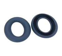 Cuscinetti auricolari di ricambio for cuffie Sennheiser for ACCENTUM Plus, cuscinetti in memory foam con rivestimento in pelle proteica, comode coperture for archetto(Navy Blue Ear caps cover)
