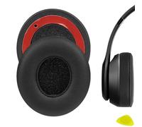 Cuscinetti auricolari di ricambio Geekria compatibili con Beats Solo 4 Wireless per cuffie On-Ear, cuscini (Nero)