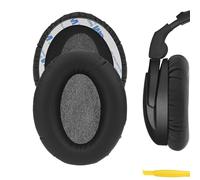 Cuscinetti auricolari di ricambio Geekria per Sennheiser HD300 PRO, HMD300 PRO (Non compatibile con HD 300) Cuffie cuscini auricolari, parti di riparazione (Nero)