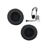 Cuscinetti auricolari di ricambio in memory foam per cuffie Plantronics Audio DSP-400, colore nero