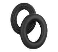 Cuscinetti auricolari di ricambio in poliuretano per cuffie wireless Accentum Plus, ottimizzati per la conformità alla forma dell'orecchio e per ridurre le perdite sonore (nero)