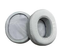 Cuscinetti auricolari di ricambio in schiuma morbida per cuffie ASUS ROG Pelta, durevoli e confortevoli, riducono l'attrito, kit di riparazione ideale (versione a rete grigia)