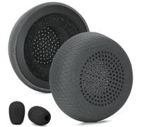 Cuscinetti auricolari di ricambio in tessuto a rete di titanio, compatibili con cuffie Logitech Zone Wireless/Zone Wireless Plus/Zone 900 (non compatibili con altre cuffie)