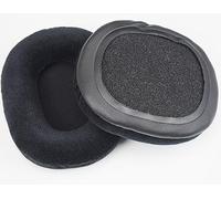 Cuscinetti auricolari di ricambio M50X compatibili con Audio-Technica ATH-M50X / M50XBT2 / M40X / M30X / M20X / M10X / MSR7 / MSR7NC / SX1 / MSR7GM / ATH-ANC9 (nero)