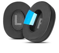 Cuscinetti auricolari di ricambio massicci compatibili con Teufel Massive/Teufel Aureol Massive Headset Ear Cups-Ice Silk Fabric High Density Noise Memory Foam & Gel Cooling Pads