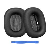 Cuscinetti Auricolari di Ricambio per Air Pods Max Headphone - Protein PU - Nero