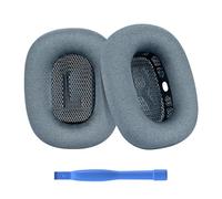 Cuscinetti Auricolari di Ricambio per AirPods Max Cuffie di MMOBIEL - Memory Foam e Mesh Fabric Cuscinetti Cuffie - Padiglioni - Blu