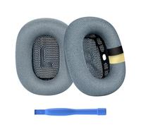 Cuscinetti Auricolari di Ricambio per AirPods Max Cuffie di MMOBIEL - Premium - Memory Foam e Mesh Fabric Cuscinetti Cuffie con Strato di Silicone - Padiglioni - Blu
