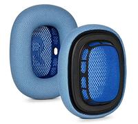 Cuscinetti auricolari di ricambio per Apple AirPods Max, in pelle, a prova di sudore, cuscinetti per cuffie Airpod Max, con memory foam e magnete (blu)