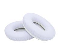 Cuscinetti Auricolari di Ricambio per Beats Dr. Dre Solo HD Wired/Solo 1.0 Wired Headphone Cuffie di MMOBIEL - Memory Foam Protein PU Cuscinetti - Padiglioni Cuffie - Bianco