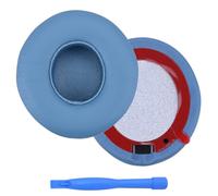 Cuscinetti Auricolari di Ricambio per Beats Solo 4 Wireless Cuffie di MMOBIEL - Memory Foam e Protein PU Cuscinetti - Padiglioni Cuffie - Blu