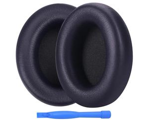 Cuscinetti Auricolari di Ricambio per Beats Studio Pro Wireless Noise Cancelling Cuffie di MMOBIEL - Memory Foam e Protein PU Cuscinetti - Padiglioni Cuffie - Blu
