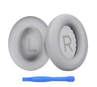 Cuscinetti Auricolari di Ricambio per Bose NC700 / Bose 700 Noise Cancelling Cuffie di MMOBIEL - Memory Foam e Protein PU Cuscinetti - Padiglioni Cuffie - Grigio Chiaro