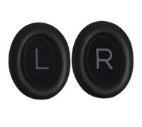 Cuscinetti Auricolari di Ricambio per Bose QC 45, Pelle Proteina Schiuma Cuscino, Casco Circumaurale Compatibili con Bose QuietComfort 45/SE, Nero