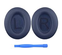 Cuscinetti Auricolari di Ricambio per Bose QuietComfort 35 (QC35) / Bose Quiet Comfort 35 II (QC35 II) Cuffie Over-ear di MMOBIEL - Memory Foam e Protein PU Cuscinetti Cuffie - blu
