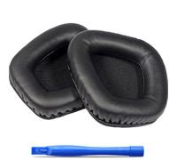 Cuscinetti auricolari di ricambio per Corsair Void/Void PRO/Void Pro RGB/Void Pro RGB SE/Void Elite RGB, tappezzeria in ecopelle per cuffie Over Ear