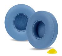 Cuscinetti auricolari di ricambio per cuffie Beats Solo 4 Wireless On-Ear, cuscinetti auricolari, copriauricolari (pelle proteica) (Blu)