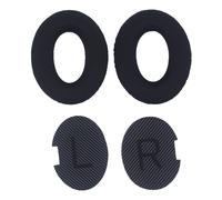 INF 2 cuscinetti di ricambio in rete per cuffie Bose QC35, QC25, QC15, traspiranti, 9 x 7 cm, con 2 cuscinetti