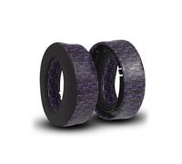 Cuscinetti Auricolari di Ricambio per Cuffie da Gioco per PS5 PlayStation5 PULSE 3D, Comodi Cuscinetti Auricolari, Nero-Viola