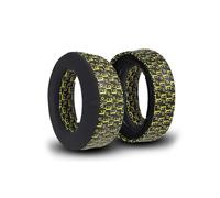 Cuscinetti Auricolari di Ricambio per Cuffie da Gioco per PS5 PlayStation5 PULSE 3D, Comodi Cuscinetti Auricolari, Nero-Giallo