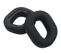 Cuscinetti auricolari di ricambio per cuffie da gioco wireless Corsair Hs80 Rgb con morbidi cuscinetti in pelle proteica in colore nero per una vestibilità comoda e una facile installazione senza