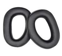 Cuscinetti auricolari di ricambio per cuffie gaming Sennheiser GSP 300, GSP 301, GSP 302, GSP 303, GSP 350 (pelle di poliuretano, colore nero)