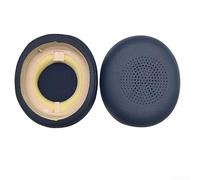 Cuscinetti auricolari di ricambio per cuffie Jabra Elite 45H Evolve2 65 UC, cuscinetti in memory foam ispessiti per una maggiore durata, non piatti, neri, 100 x 25 mm (E)