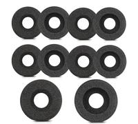 Cuscinetti auricolari di ricambio per cuffie Jabra Pro 920 930 9450 GN 2000 Biz 1500 2400II Plantronics Blackwire 3220 3320 C320 HW251N HW261N HW520 (10 pezzi) La confezione