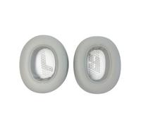 Cuscinetti auricolari di ricambio per cuffie JBL E65 E65BTNC / Duet NC/Live 650 660 BTNC/Live 650 660 NC, in pelle morbida, proteica memory foam (Grigio)