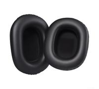 Cuscinetti auricolari di ricambio per cuffie Logitech G Pro X 2, design con apertura più grande con memory foam, cuscinetti di ricambio più morbidi per tutto il giorno, accessorio da gioco nero (pelle