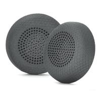 Cuscinetti auricolari di ricambio per cuffie Logitech Zone Wireless Plus, spessore aggiunto, in spugna, comodi e di lunga durata, colore nero, 105 x 80 mm (calcio titanio)