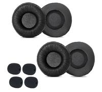 Cuscinetti auricolari di ricambio per cuffie Plantronics da 50 mm, compatibili con Plantronics Blackwire C320 3210 3220 3320 HW251N HW261N HW510 HW520 Jabra Pro 920 9450 GN 2000 9125 (confezione da 4)