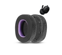 INF 2 cuscinetti refrigeranti in seta di ghiaccio per cuffie Sony WH-1000XM5, nero/viola, 9 x 7 cm