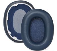 Cuscinetti auricolari di ricambio per cuffie Sony WH-1000XM5 in pelle proteica e pelle di pecora per supportare l'ascolto prolungato (blu 27B29)