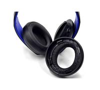 INF 2 cuscinetti di ricambio per cuffie wireless Sony PS3 PS4 7.1 Gold, in pelle PU e memory foam, 10 x 10 cm
