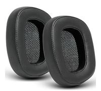 Cuscinetti auricolari di ricambio per G933, compatibili con cuffie Logitech G231, G433, G432, G533, G633, G635, G933, G935, G935, in pelle sintetica di alta qualità, in memory foam (pelle)
