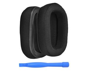 Cuscinetti Auricolari di Ricambio per Logitech G935 / G933 Headset Cuffie di MMOBIEL - Cuscinetti Cuffie per G230, G231, G233, G332, G35, G430, G431, G432, G433, G533, G633, G633S, G635, G930, G933S