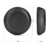 Cuscinetti auricolari di ricambio per Logitech Zone 750 2 pezzi realizzati in pe