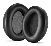 Cuscinetti auricolari di ricambio per Panasonic RP-HD601N HD605N HD805N Headph s, cuscinetti in pelle proteica con imbottitura morbida, coperture per le orecchie traspiranti nere per un ascolto